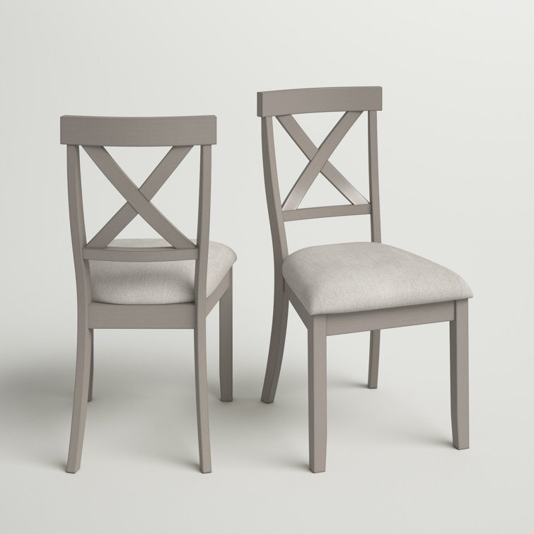 Wayfair cross discount back dining chairs